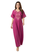 Embroidered Kaftan Style Nighty