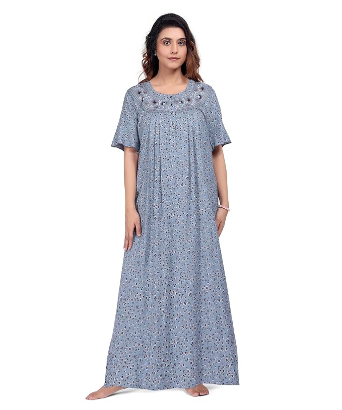 Front Pleated Nighty